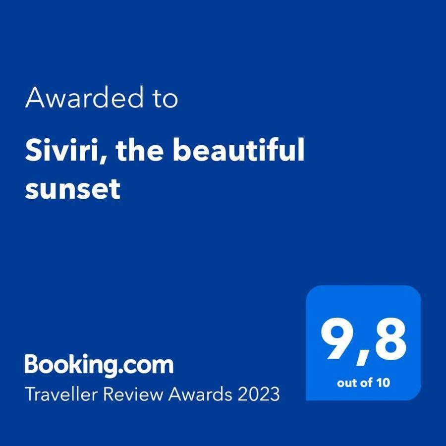 Villa Siviri, The Beautiful Sunset Exterior foto